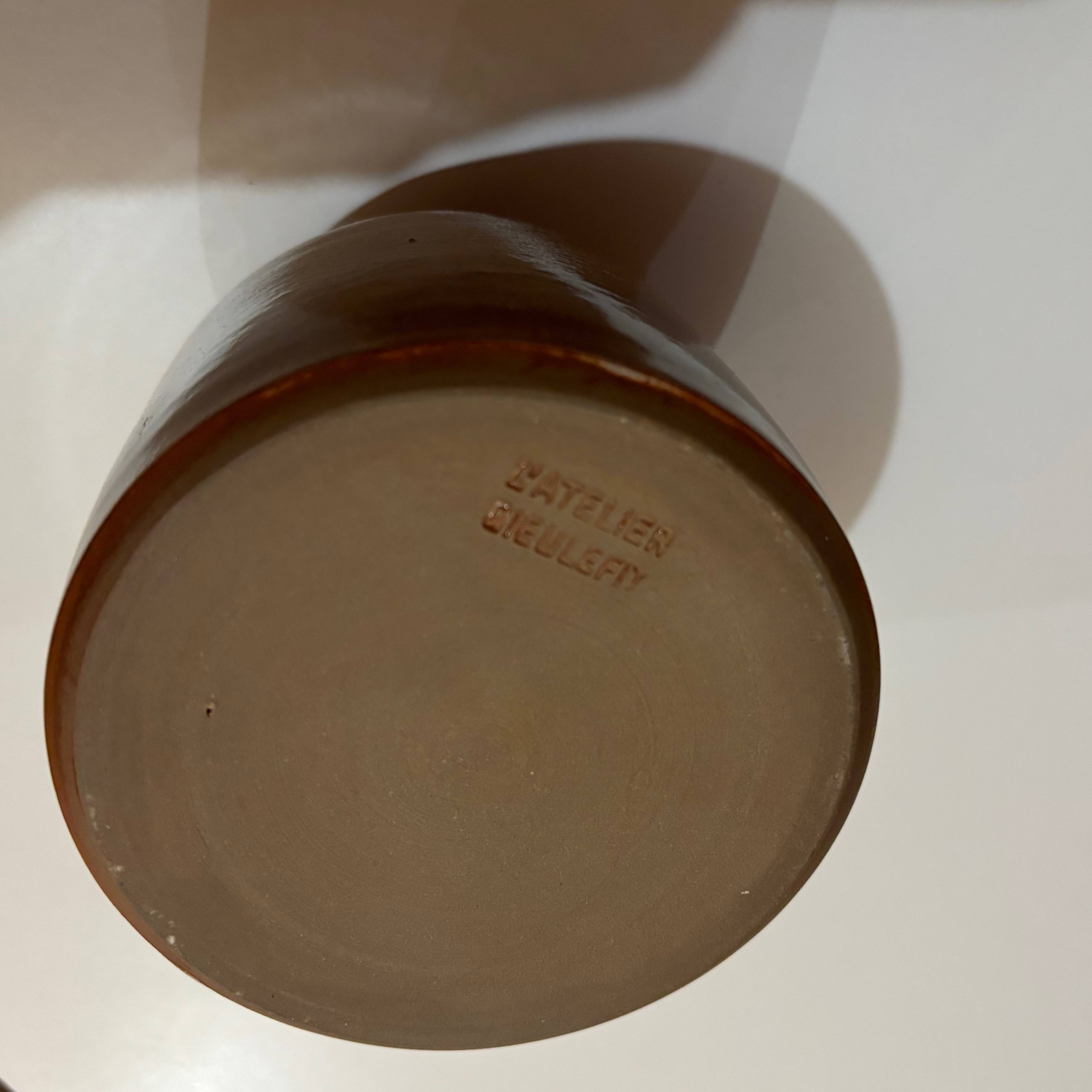 Ceramic pot, Atelier Dieulefit