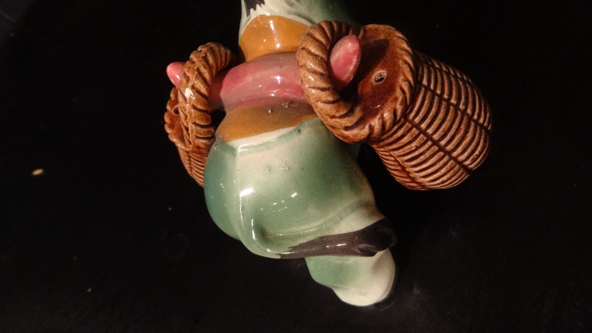Salt and pepper donkey
