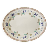 Plat ovale, Haviland, Impétarice Eugénie