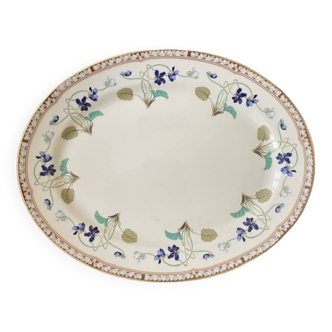 Oval dish, Haviland, Impétarice Eugénie