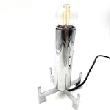 Glass table lamp, Fidenza Vetraria Italy 1970s