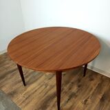 Scandinavian teak round table