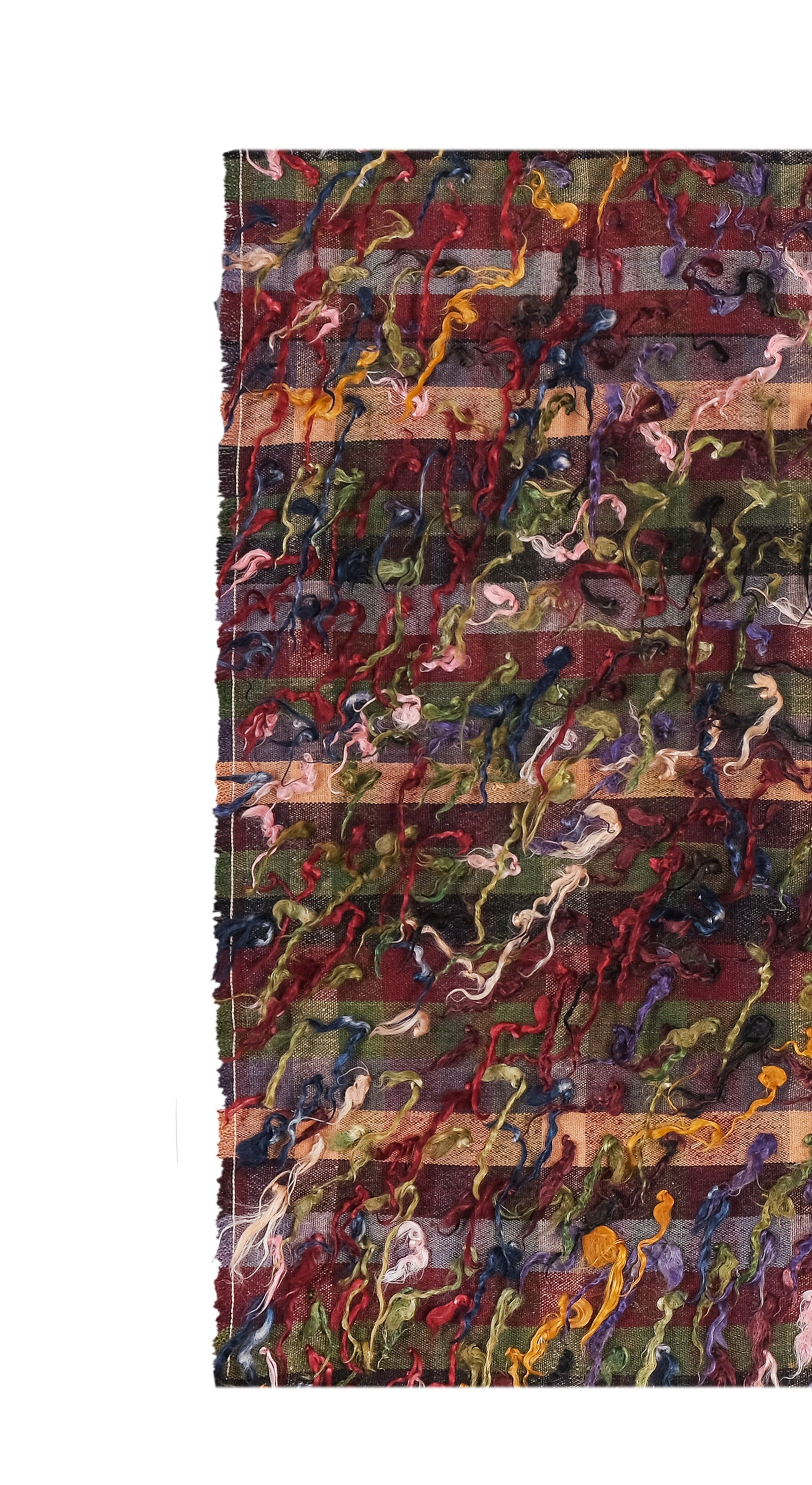 Vintage Turkish rug from Oushak, hand-woven 121x148 cm