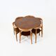 Dining set by Hans J. Wegner for Fritz Hansen, 1950s
