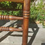 Série de 4 chaises Paillées 1970