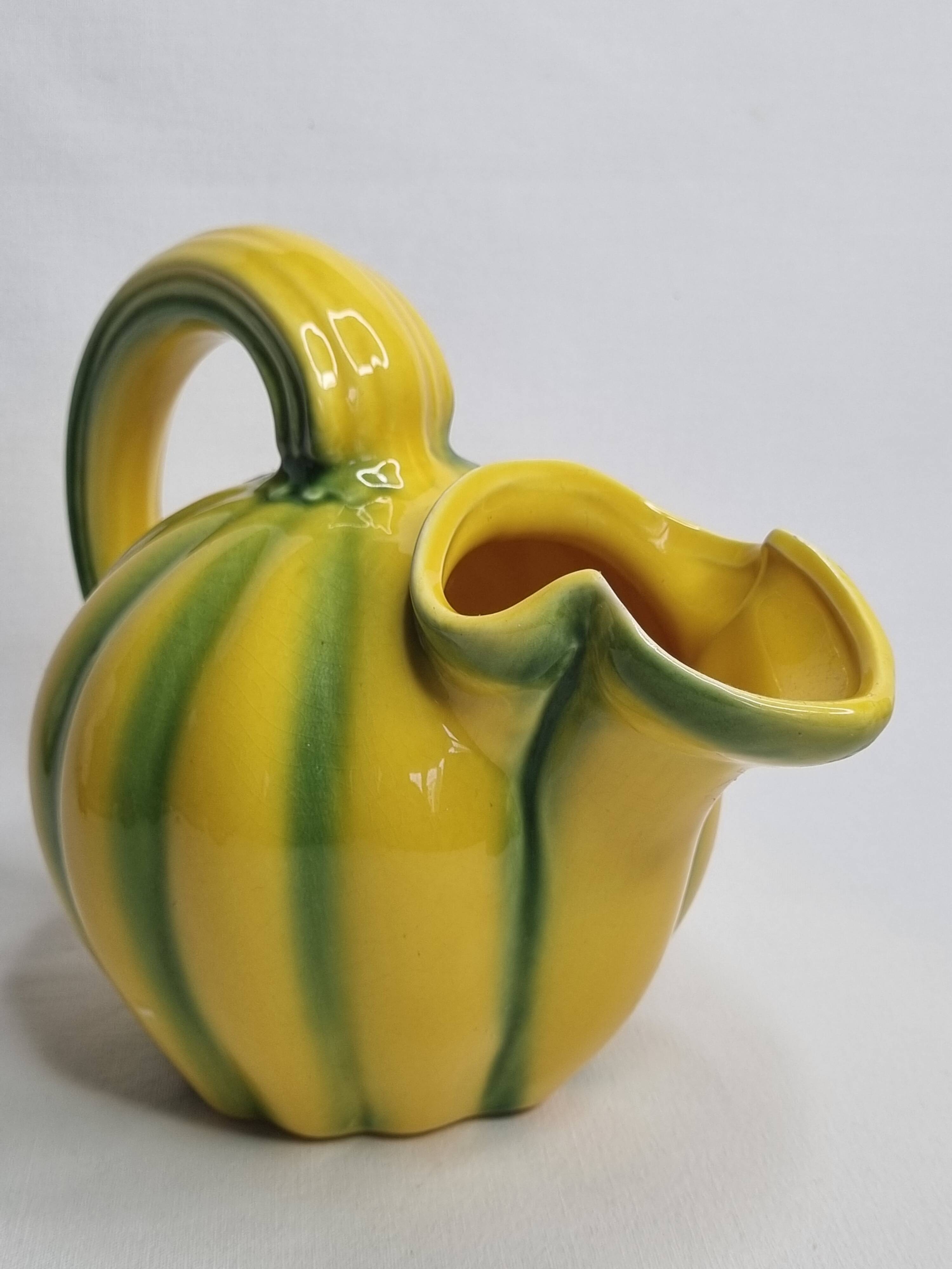 Barabotine pitcher "Longchamp" in the shape of a melon