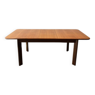 Rare table de salle à manger extensible G Plan de style moderne du milieu du siècle des années 1960