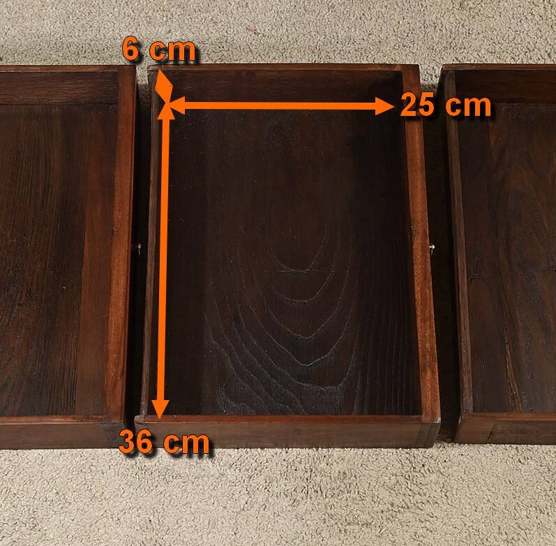 Small Mahogany Chest of Drawers, Louis XVI Style – Part 2 of the 19th Century