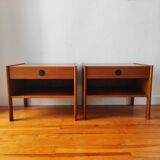 Pair of Scandinavian bedside tables, 1960