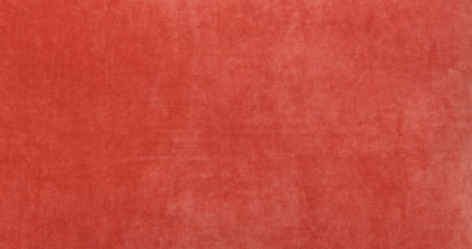 Coussin en velours 50x33cm couleur terracotta