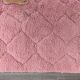 Handwoven natural wool rug, traditional pink, size 1.5/2.5 m.