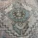 Tapis pastel turc vintage 97 x 50 cm