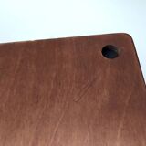 Vintage walnut coffee table model "T8" by Vico Magistretti for Azucena, Italy