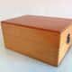 Varnished/vintage wood plug box 60s-70s
