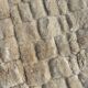 Berber Beni ouarain M'rirt rug in white natural wool