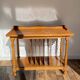 Meuble bas electrophone vintage