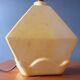 Vintage 50s cracked ceramic lamp