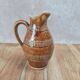 Small vintage stoneware jug with dotted decoration – rustic spirit