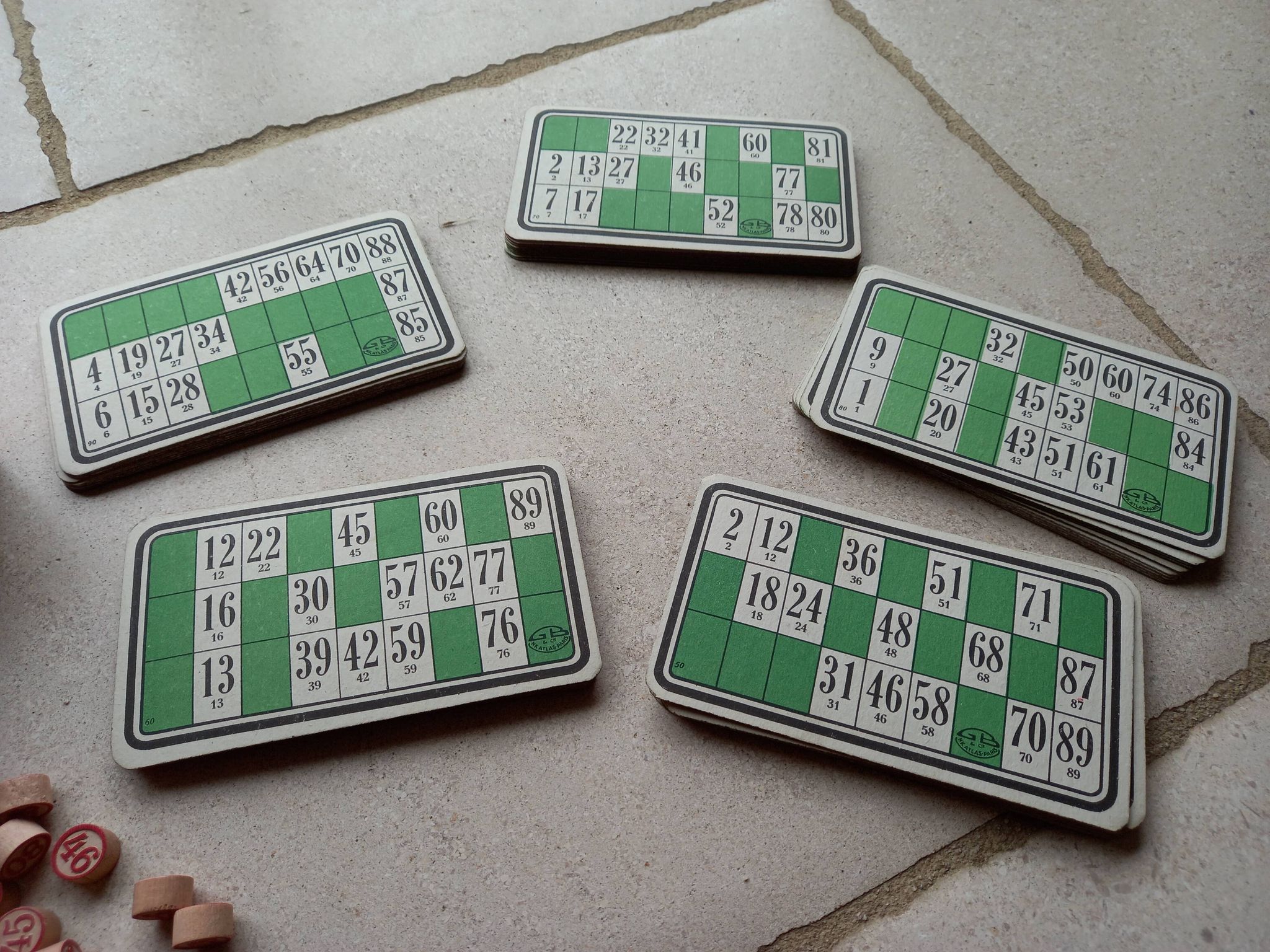 30s lotto games brand GB (United France)