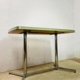 Vintage formica table with mint green top