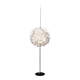Lampadaire vintage en métal et papier allemande des années 20 par ingo maurer c.1990