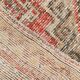 3x10 Red Brown Tribal Pattern Vintage Runner Rug, 78x305Cm