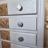 Commode art déco avec pieds moustaches