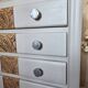 Art Deco chest of drawers with mustache feet
