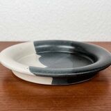 Vintage Danish pottery bowl by Aage Würtz, 1970s.