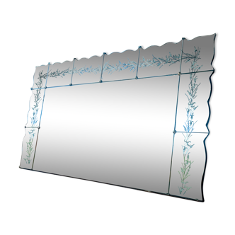 Large brewery mirror, Year 1950 200x100cm