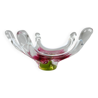 Art Glass Bowl by Josef Hospodka for Chribska Glassworks, 1960's