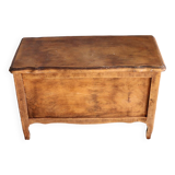 Vintage wooden toy trunk