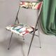 Vintage chrome folding chair