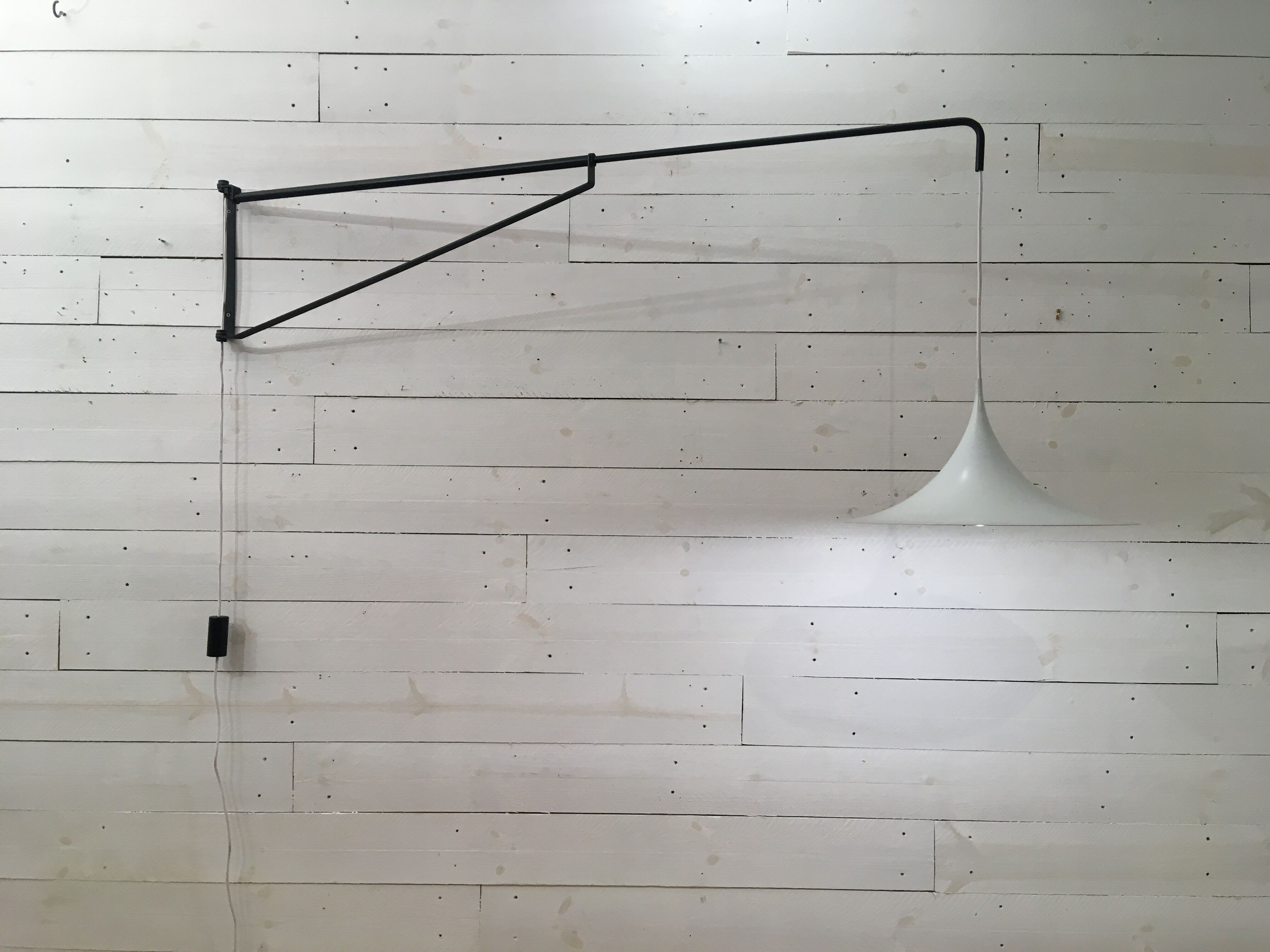 Scandinavian counterweight telescopic sconce, 1970