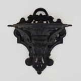 Harness, plant door, wall statue door with devil's head