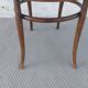 Fauteuil canné et bois courbé style Thonet Fischel, années 30