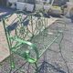 Banc de jardin en fer