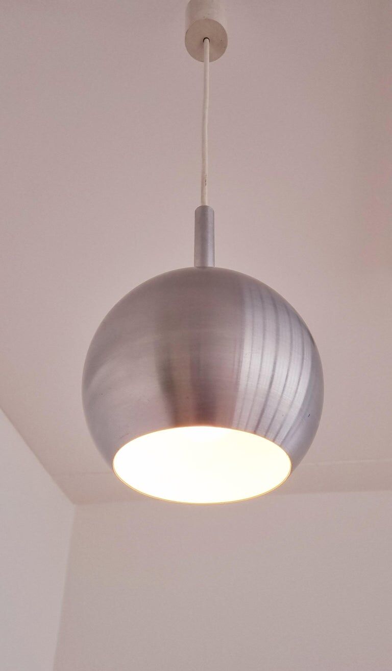 Midcentury Design Ball Pendant ERCO, Germany, 1970s
