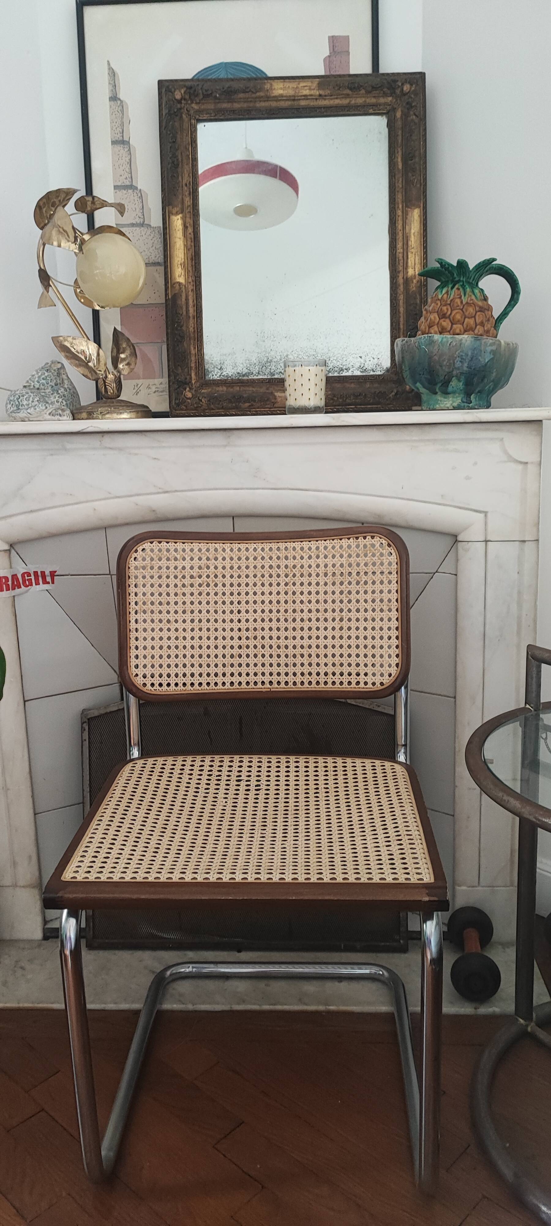 Chaise Cesca B32 Marcel Breuer - made in Italy 2005