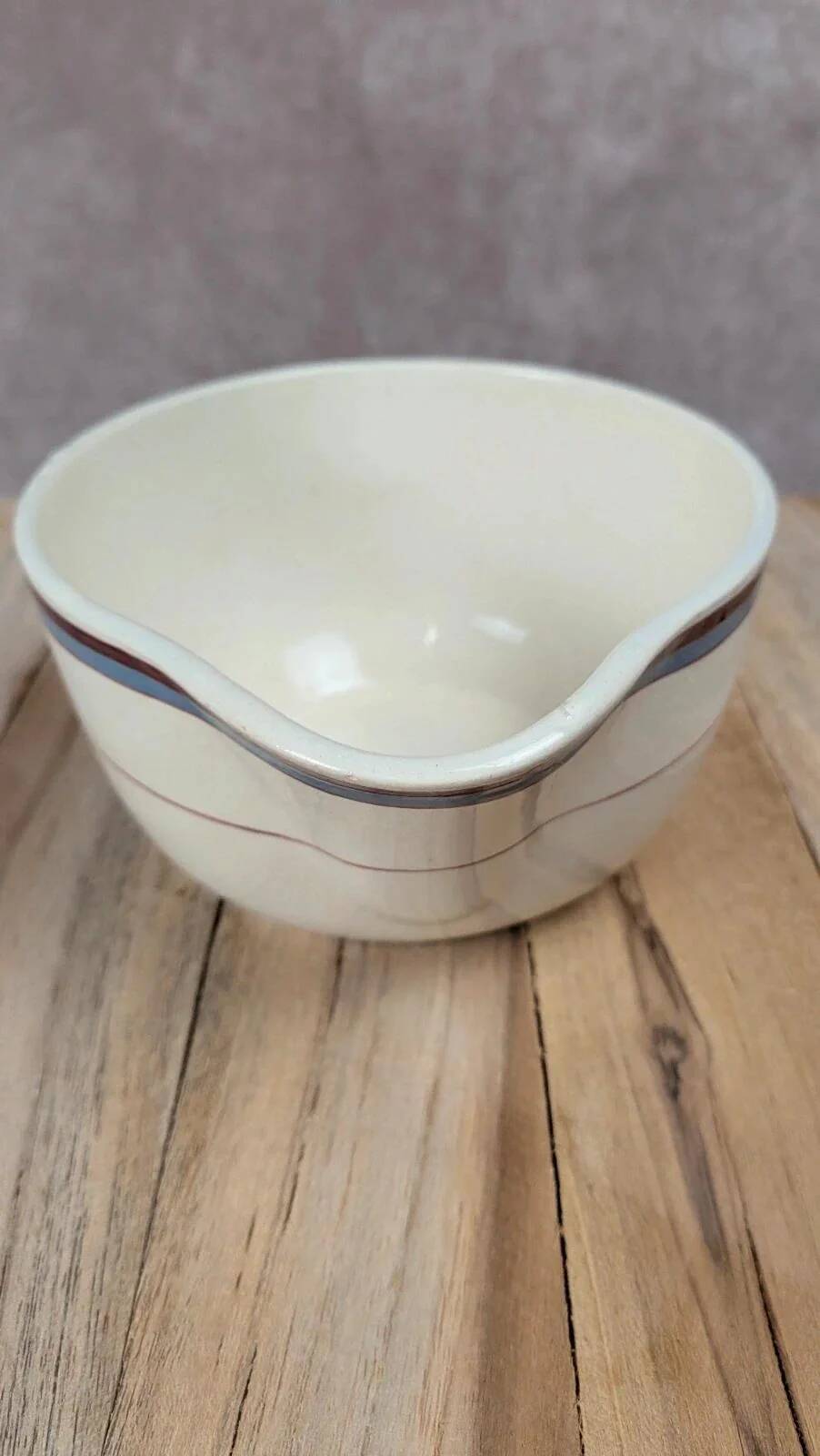 Saucière vintage Céranord Saint-amand – Modèle Bordeaux