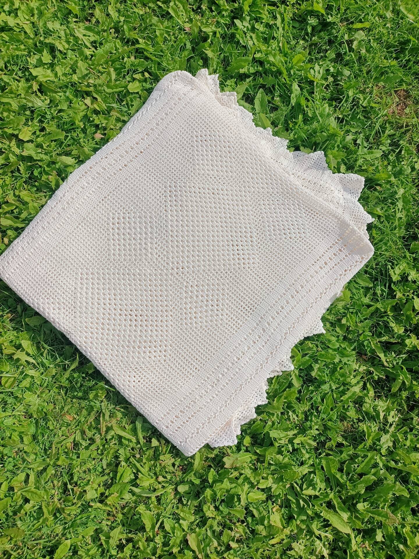 Dessus de Lit Vintage broderie