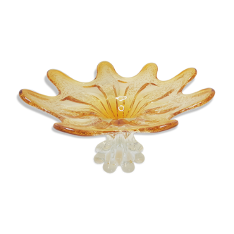 Large vintage Murano fruit cup