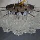 Glass ceiling light by J. T. Kalmar for Kalmar, 1960s