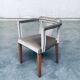 Boudoir Side Chair in Velvet, 1920s
