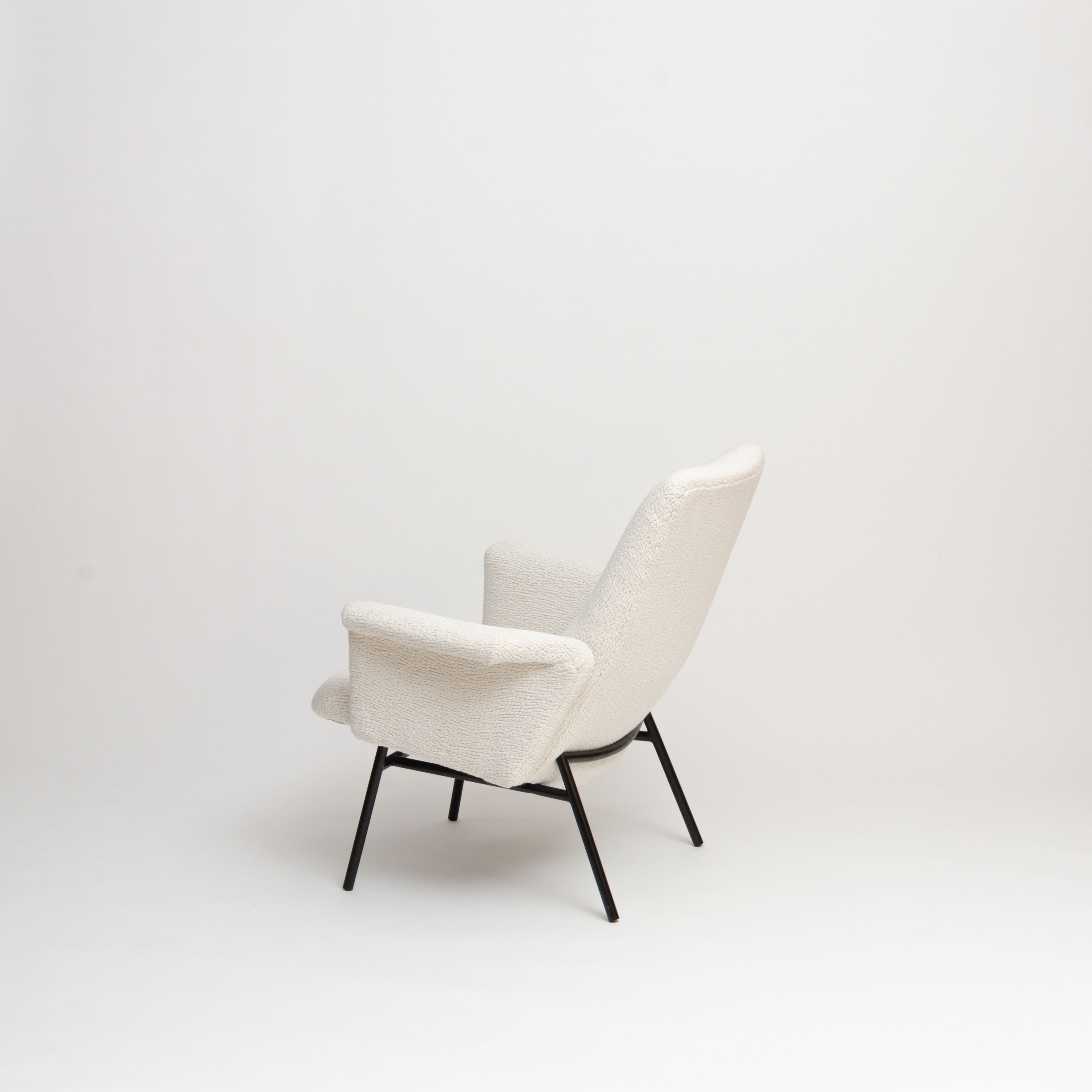 Pair of SK660 armchairs by Pierre Guariche for Steiner - 1953, France