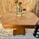 Rare table a manger octogonale art deco