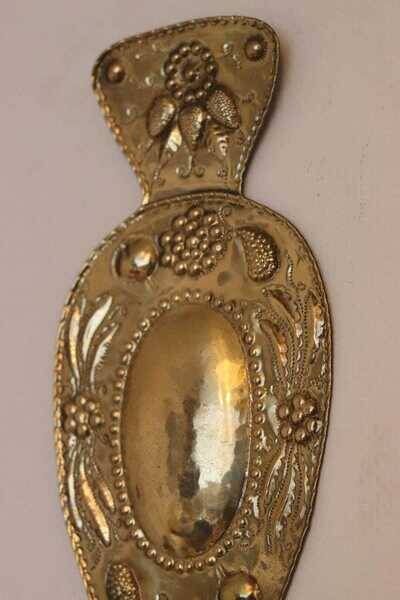Pair of mid-century brass Swedish sconces