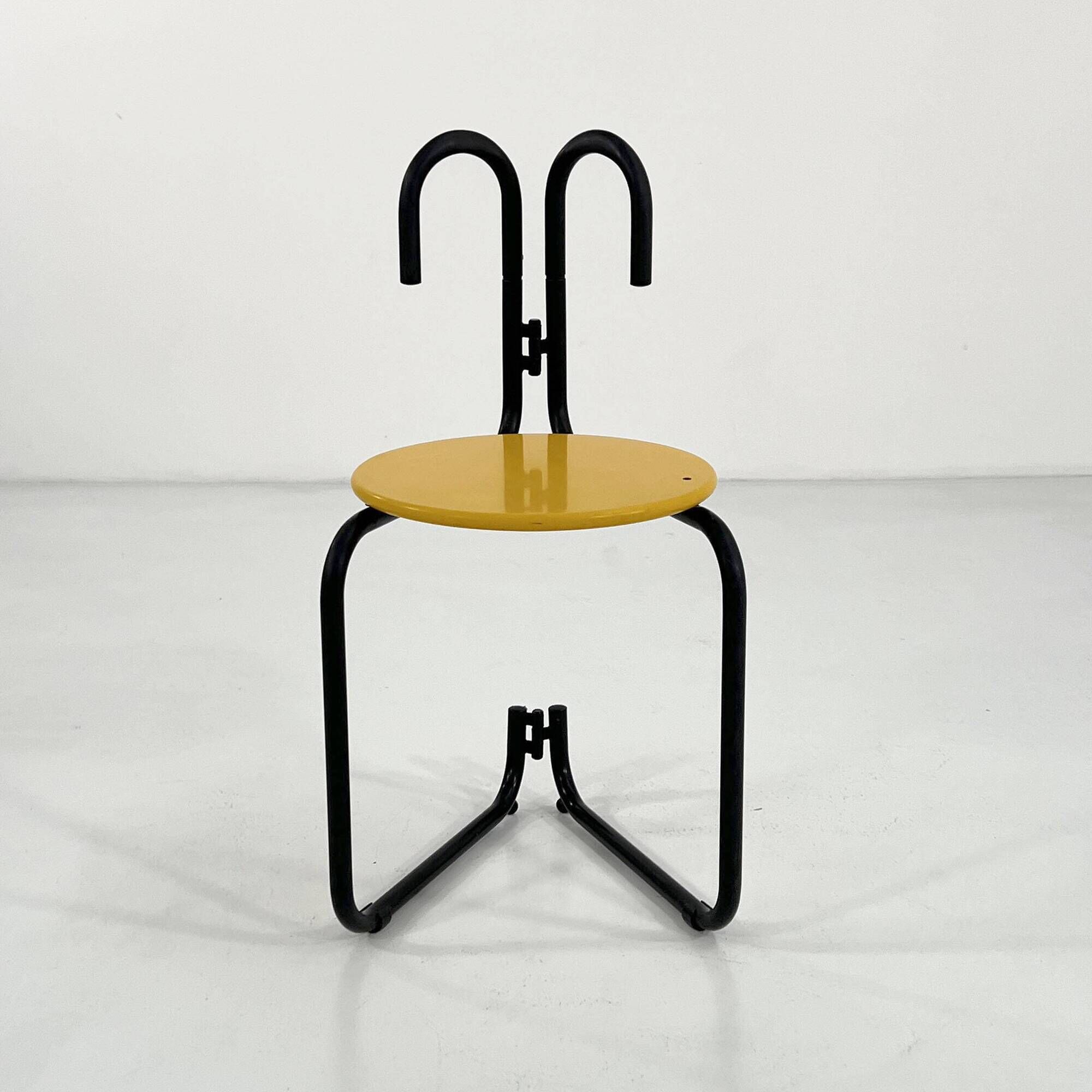 Binda Chair by Luca Leonori & Stefano Stefani for Pallucco Italia, 1980