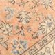 Tapis de couloir vintage à motifs floraux orange 2x9 55x267 cm SK 18049