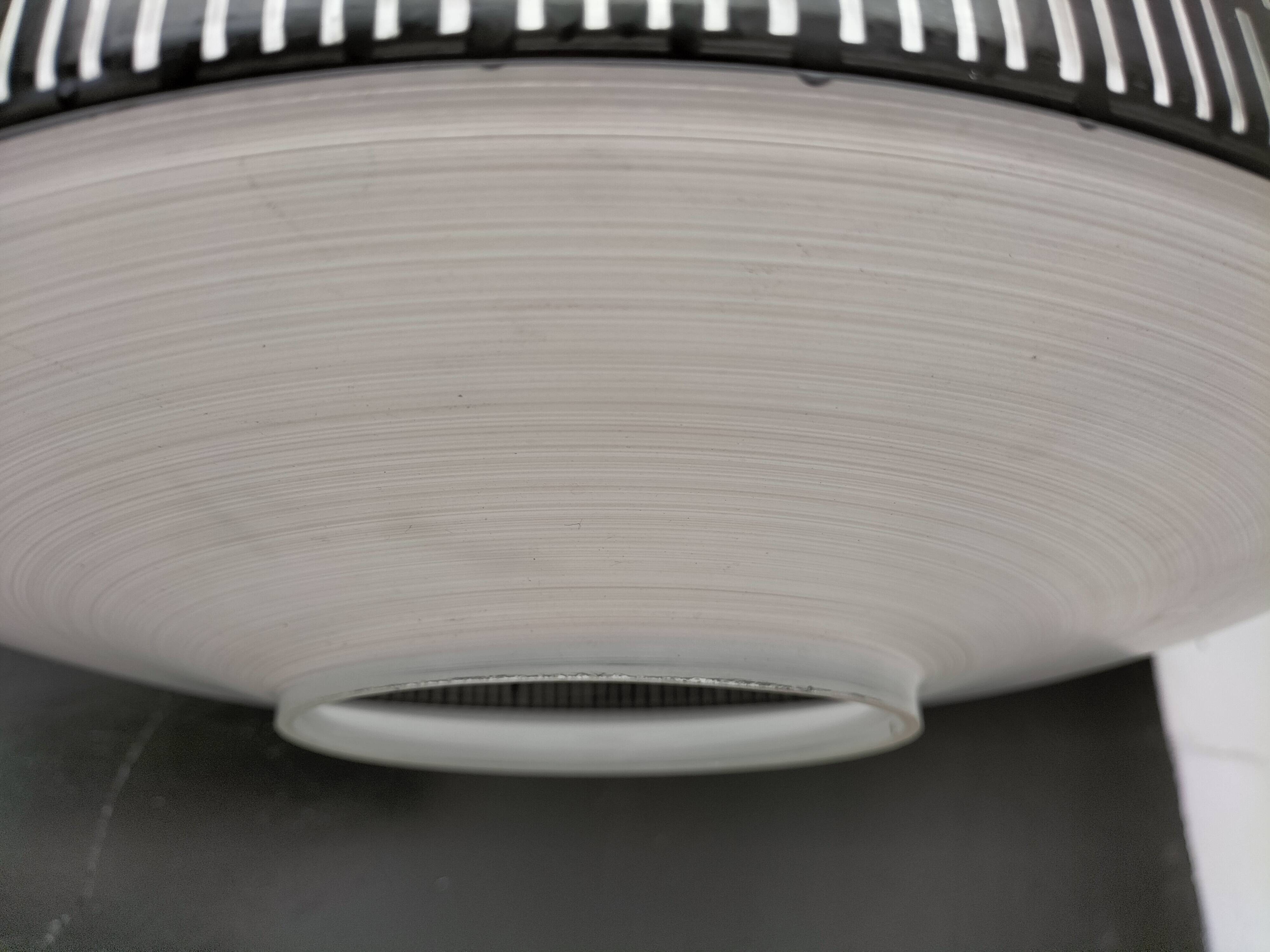 Vintage glass pendant light